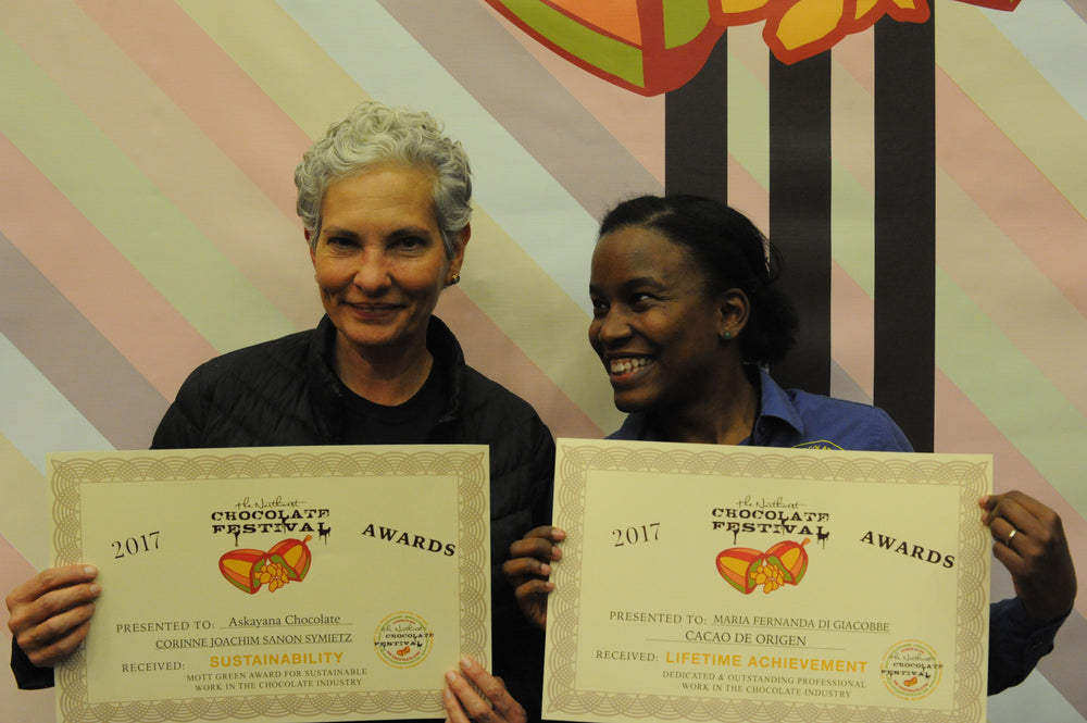 Askanya Chocolates wins awards for sustainability and cacao origin 